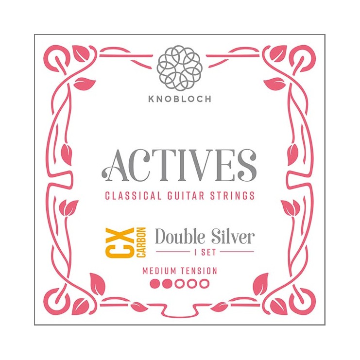 Knobloch 300ADC Actives Double Silver CX CarbonMedium Tension